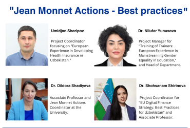 Information Session on "Jean Monnet Actions - Best practices in TSUE"